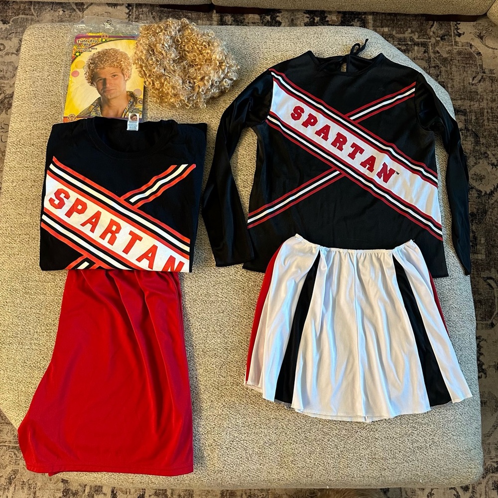 Spartan Cheerleader Costume (His and Hers) Bundle